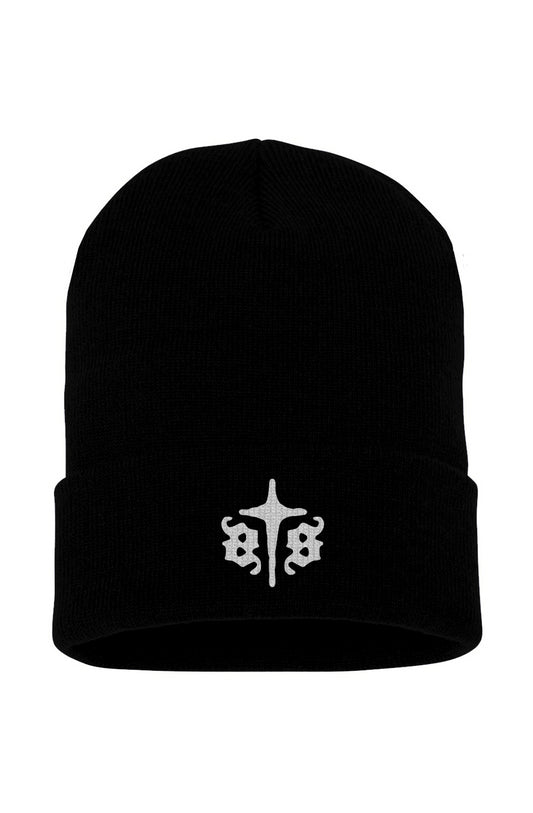 sos knit beanie