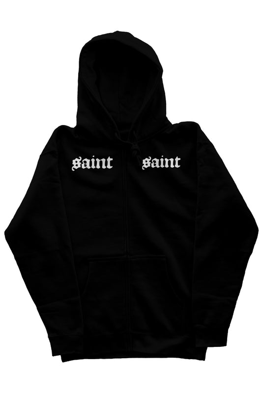 saturday service zip hoodie
