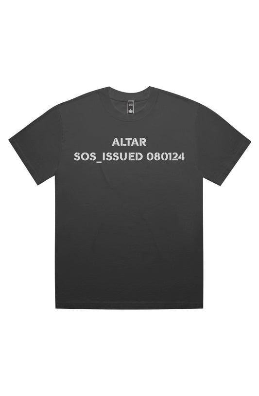 heavy faded alter tee